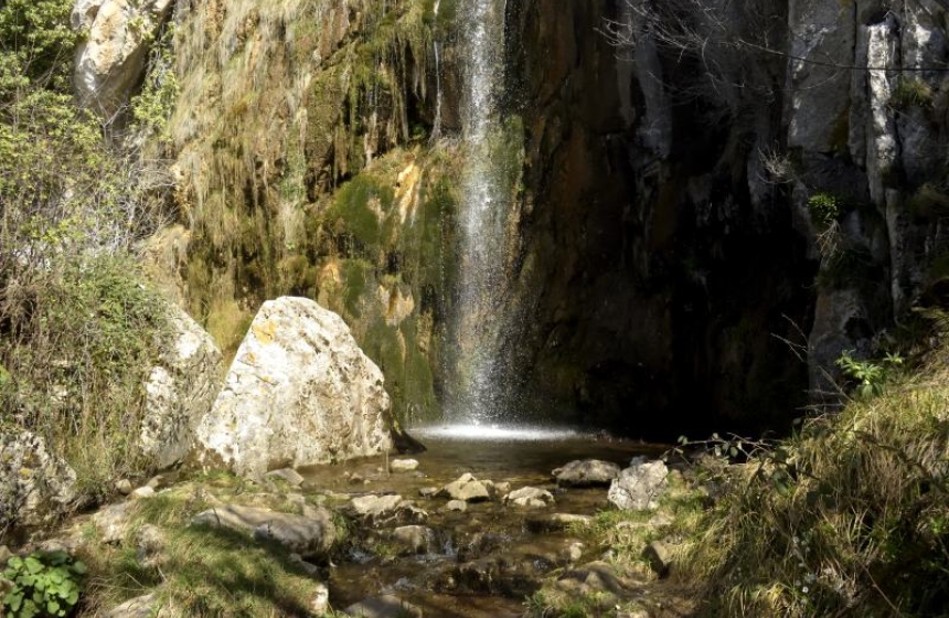 Cascada Pinganón de Caidero