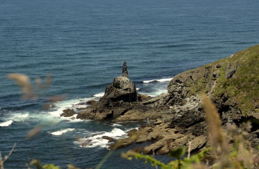 Senda costa naviega, tercera etapa de Playa de Frejulfe - Navia