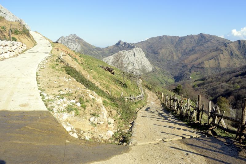 Pista camino de Los Llanos