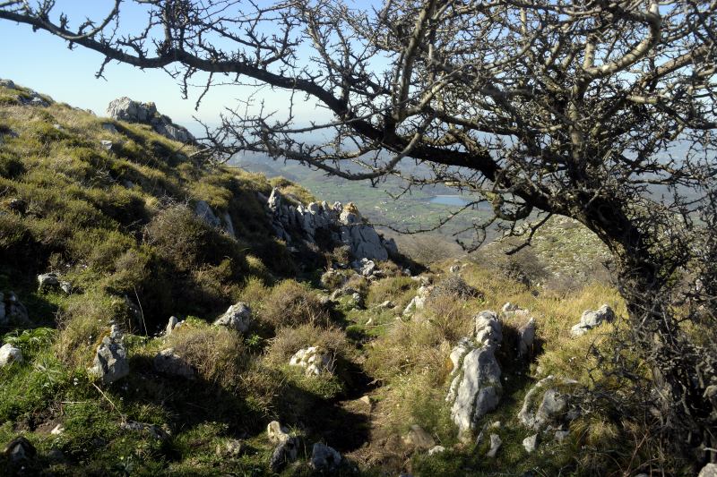 Senda camino del sedo o sendero Les Llampes