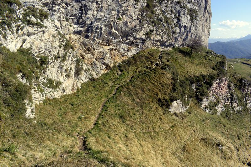 Sendero Les Llampes, último tramo